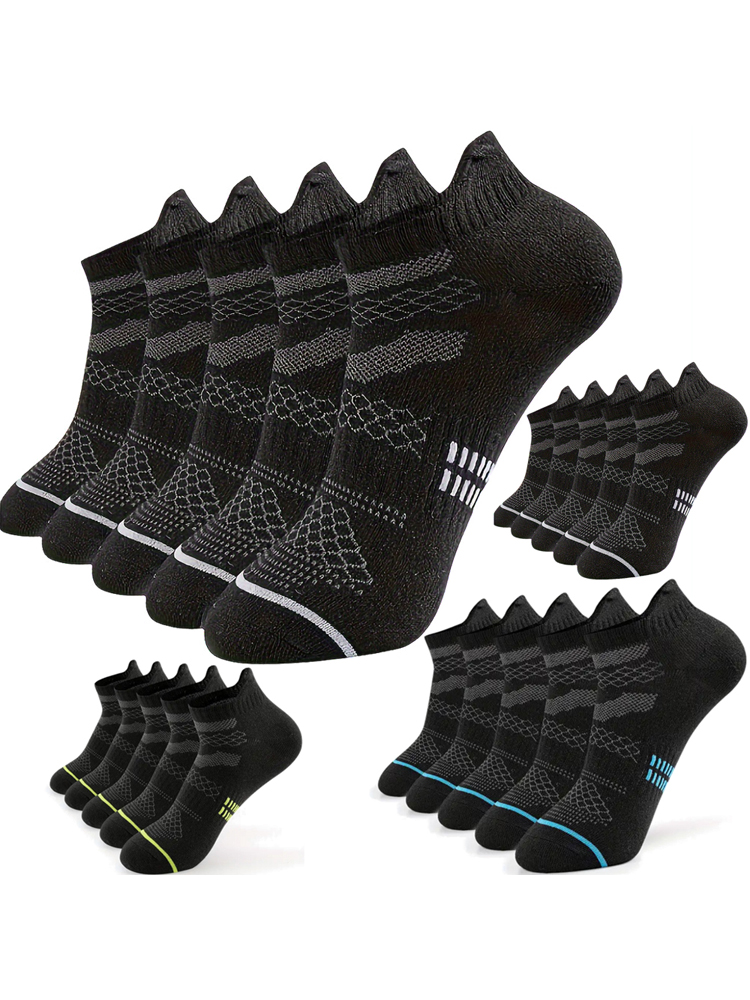 Ankle Sock Low Cut - 10Pairs Unisex Soft Low Cut No