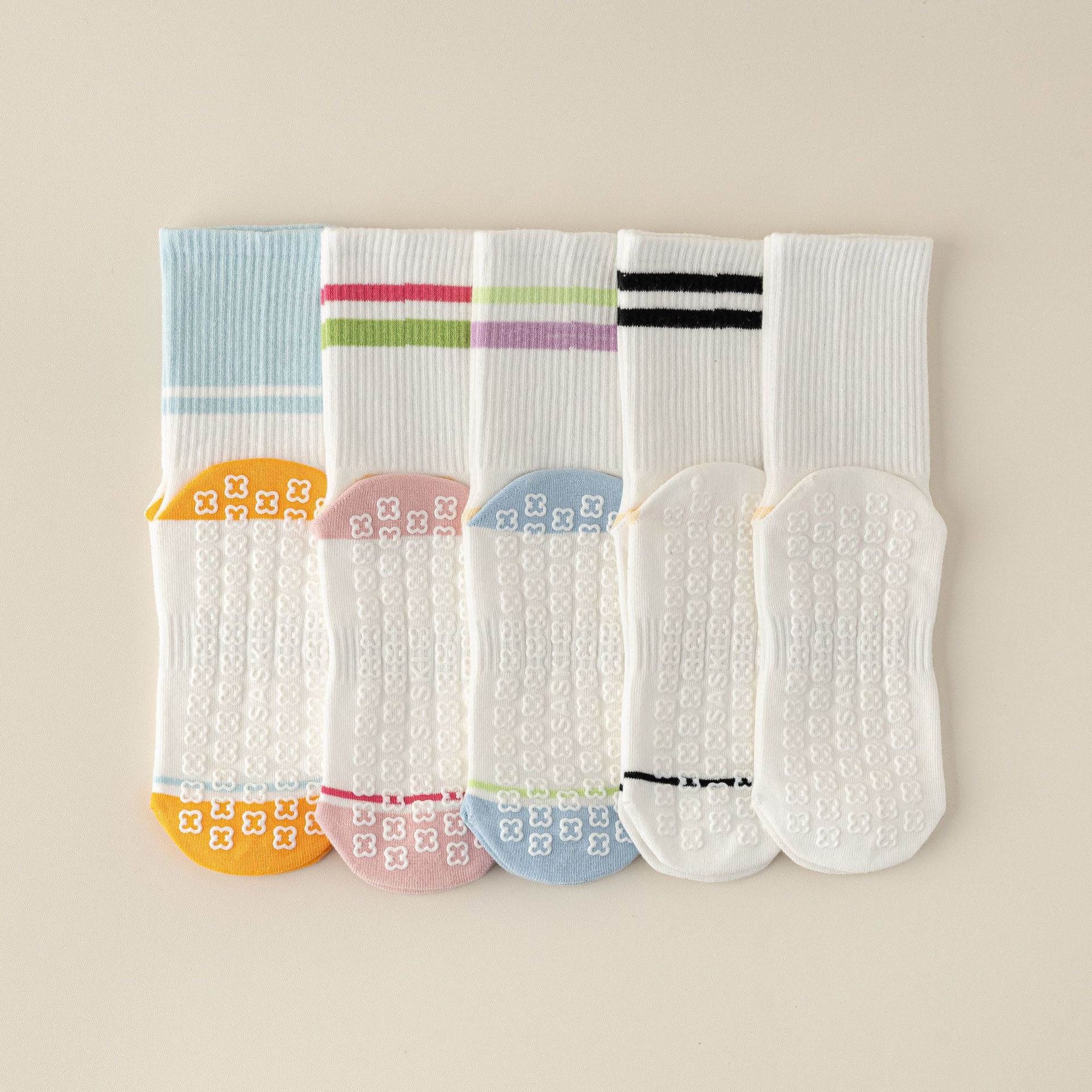 2pairs Non-Slip Grip Sock Slip - مراجعة Grip Sock Yoga وسعره