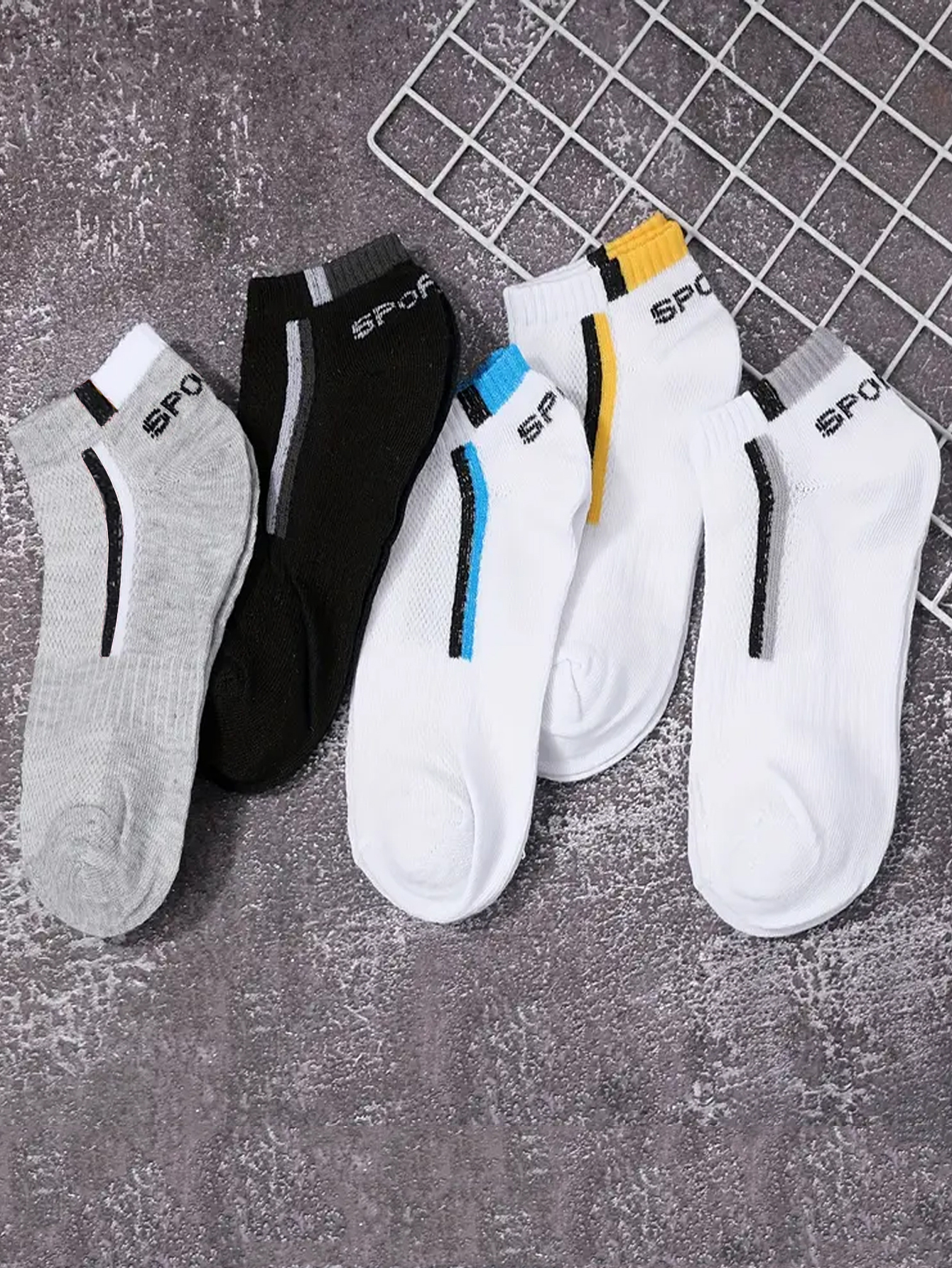 30Pairs Men's Mesh Breathable  - مراجعة Ankle Sock Low Cut وسعره