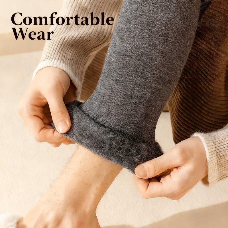 Ultra Warm Men's Cashmere Leg  - مراجعة Thermal Sock Winter وسعره