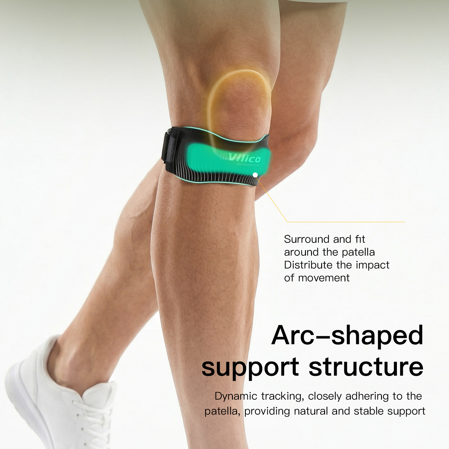 1PC Copper Knee Brace for Arth - مراجعة Compression Sleeve Calf وسعره