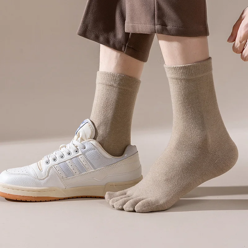 Mans Wool Five Finger Socks Sh - مراجعة Thermal Sock Winter وسعره