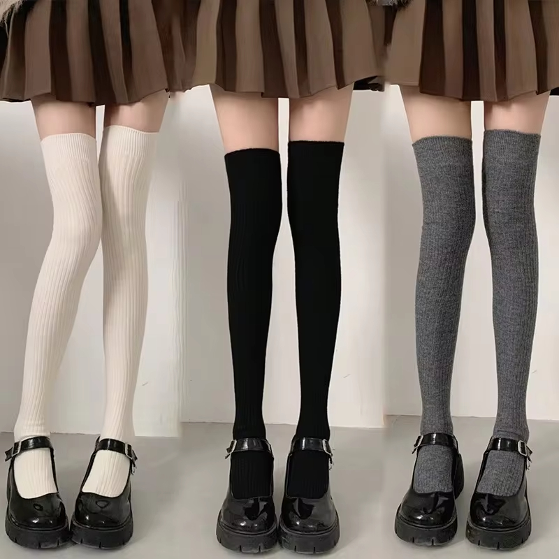 Autumn Winter Women's Stocking - مراجعة Knee High Sock Women وسعره