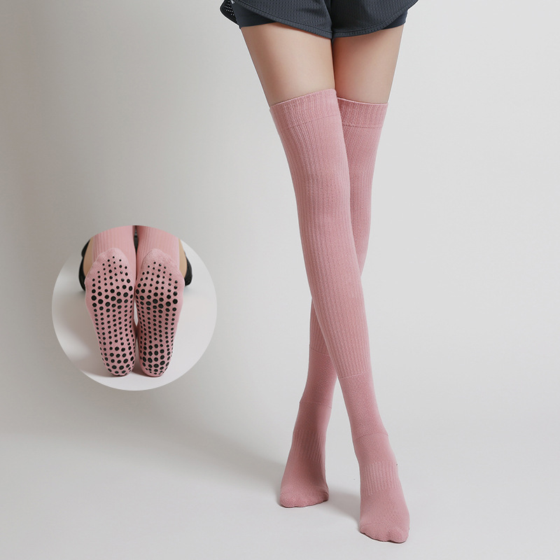 Women Non-slip Yoga Socks Long - مراجعة Grip Sock Yoga وسعره