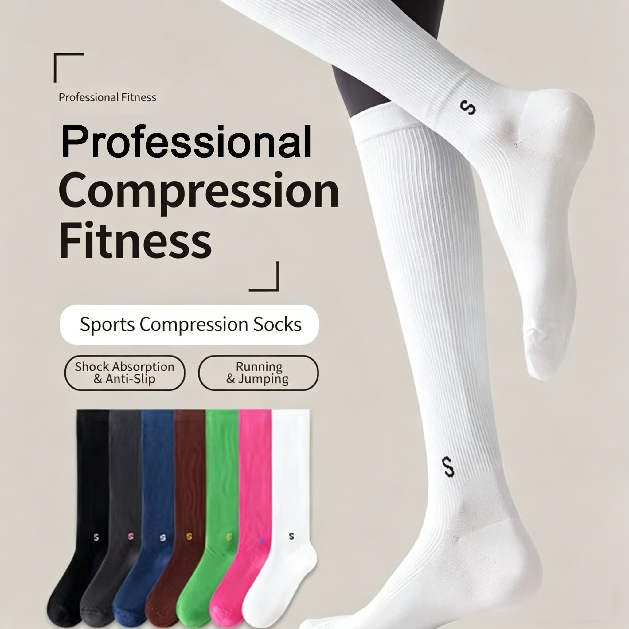 Professional Sports Compressio - مراجعة Compression Sleeve Calf وسعره