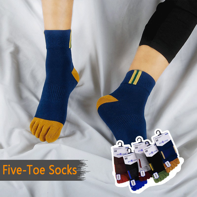 5 Pair Men's Casual Five-Toe C - مراجعة Toe Sock Split وسعره