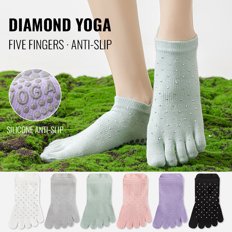 MiiOW Non-Slip Grip Pilates So - مراجعة Grip Sock Yoga وسعره