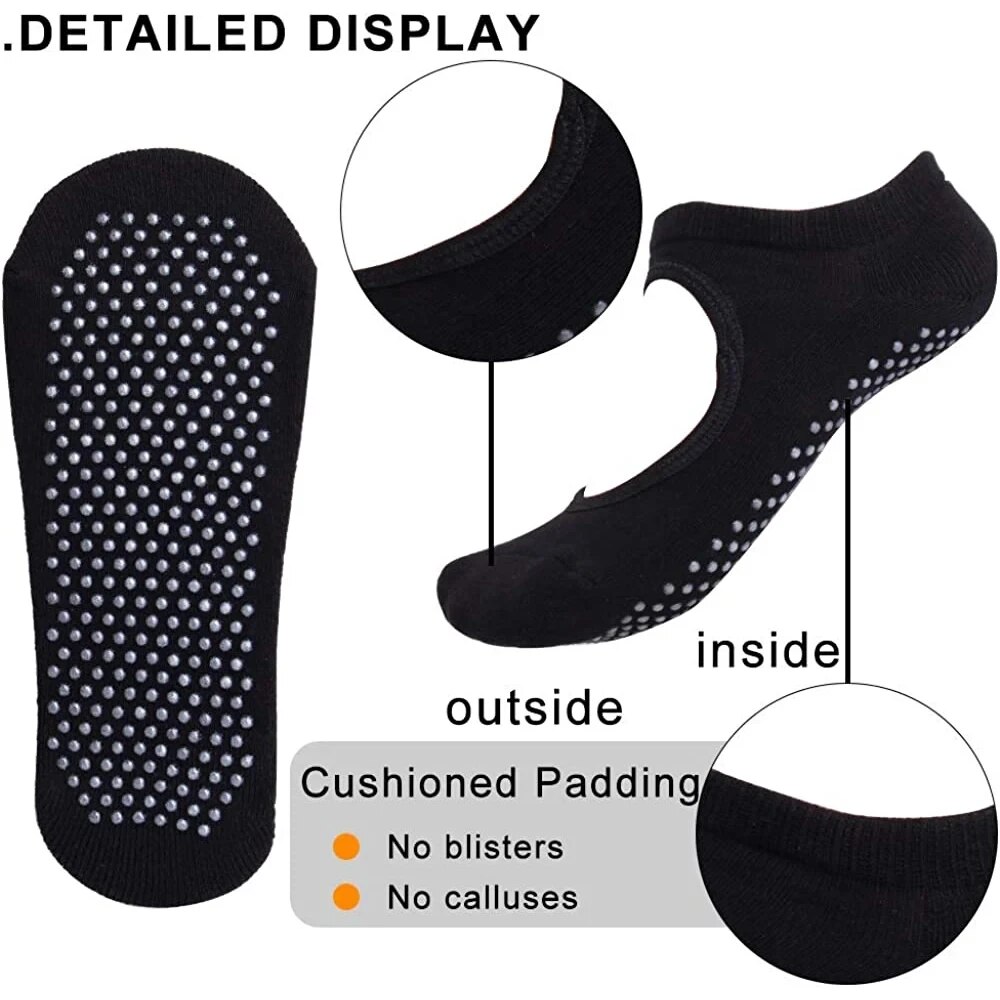 High Quality Women Yoga Socks  - مراجعة Grip Sock Yoga وسعره