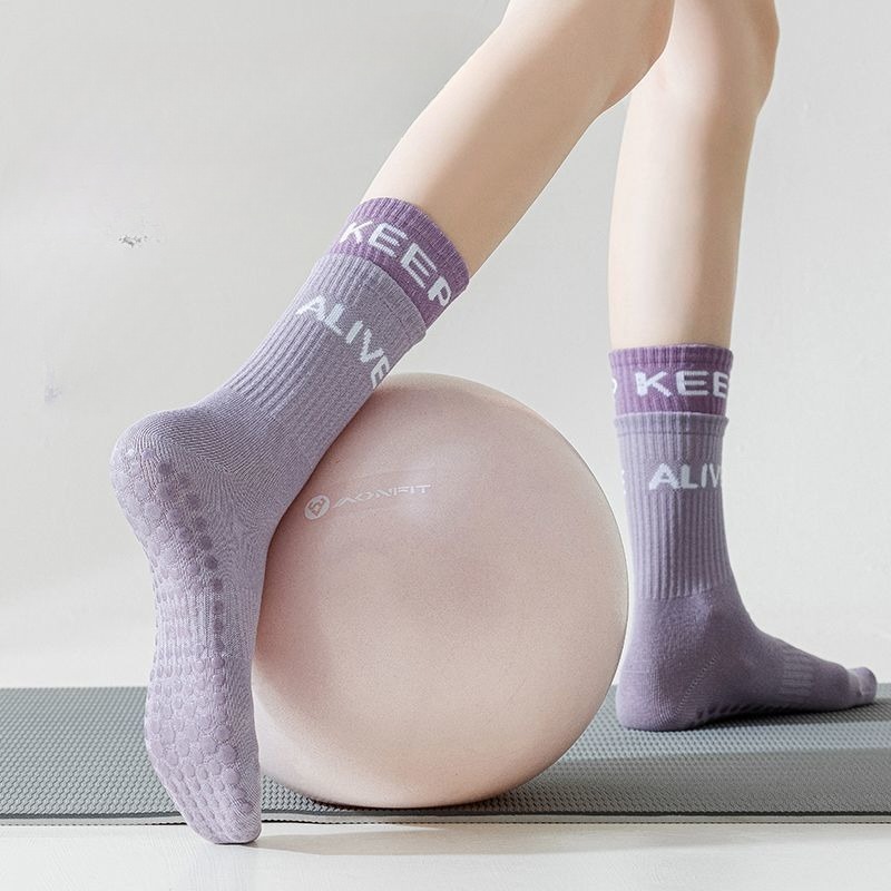 Women's Non-Slip Yoga Socks wi - مراجعة Grip Sock Yoga وسعره
