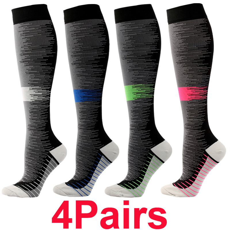 4Pairs Athletic Compression So - مراجعة Compression Sock Medical وسعره