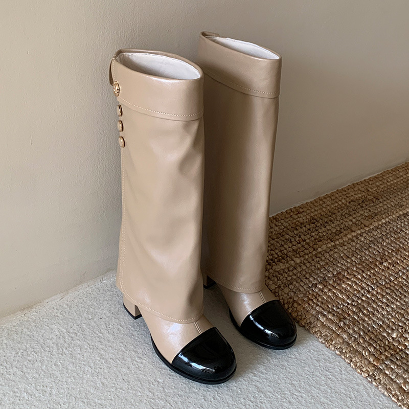 French style small fragrant ro - مراجعة Knee High Sock Women وسعره