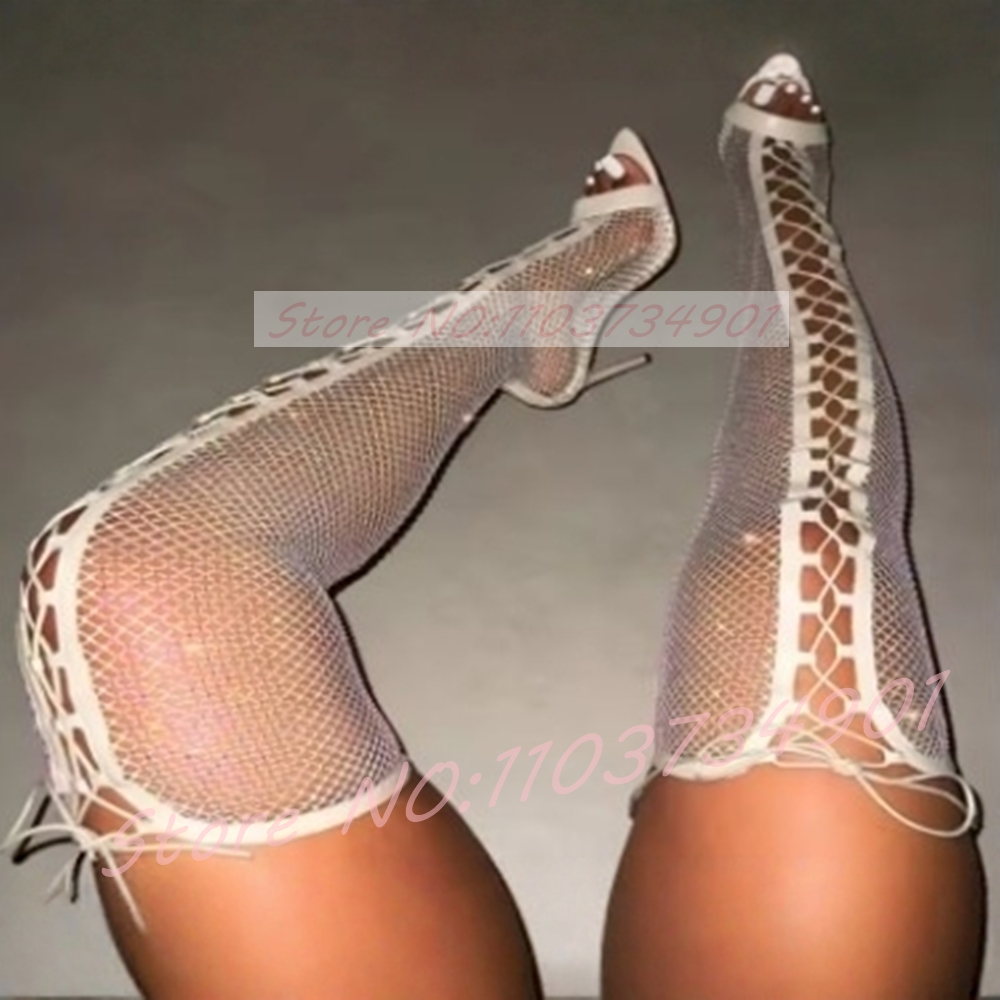 Fishnet Stocking Thigh-High Bo - مراجعة Fishnet Stocking Women وسعره