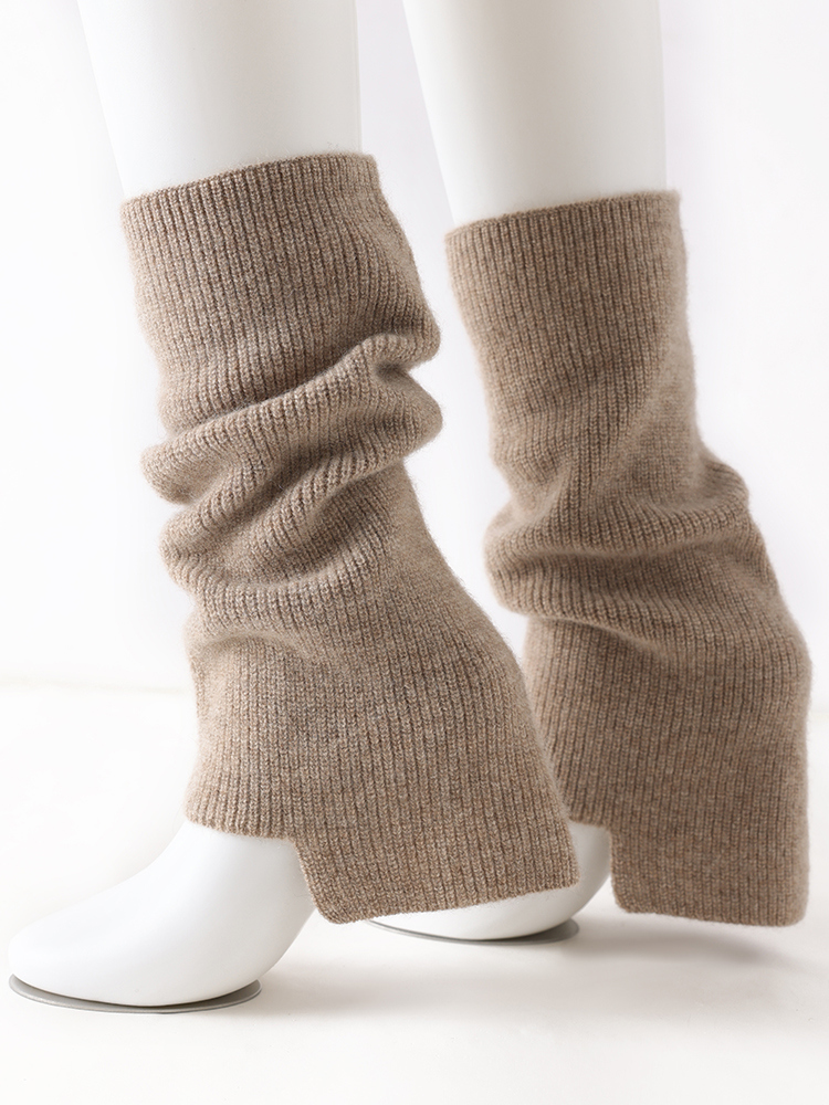 100% Pure Cashmere Leg Warmers - مراجعة Boot Sock Slouchy وسعره