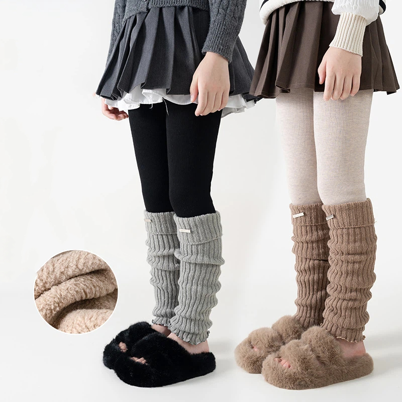Kids Thermal Thickened Legging - مراجعة Boot Sock Slouchy وسعره