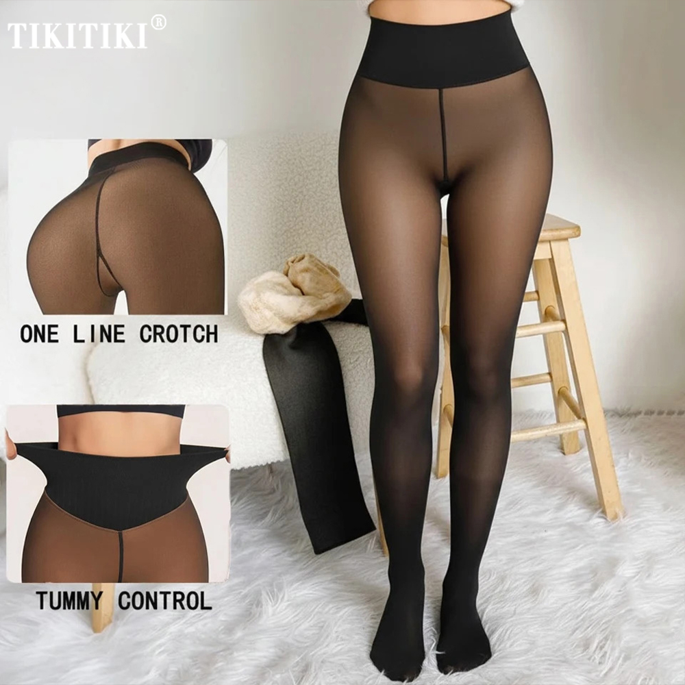 One Seam Fleece Lined Tights W - مراجعة Tights Pantyhose Sheer وسعره