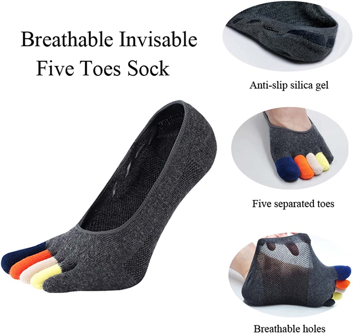 5 Pairs Colorful Loafer Socks  - مراجعة Invisibility Sock Loafer وسعره
