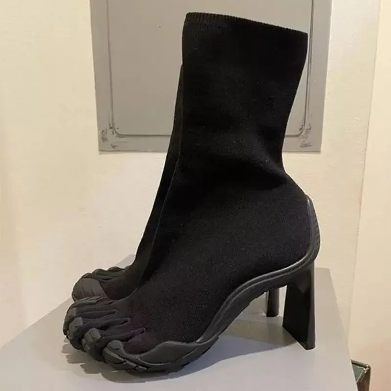 Five Finger Toe Fashion Novel  - مراجعة Toe Sock Split وسعره