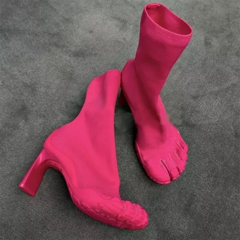 Five Finger Toe Fashion Novel  - مراجعة Toe Sock Split وسعره