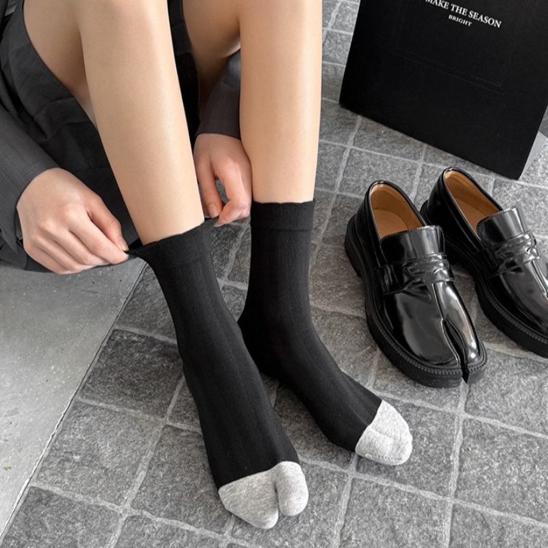 Japanese Split toe Cotton Tabi - مراجعة Toe Sock Split وسعره