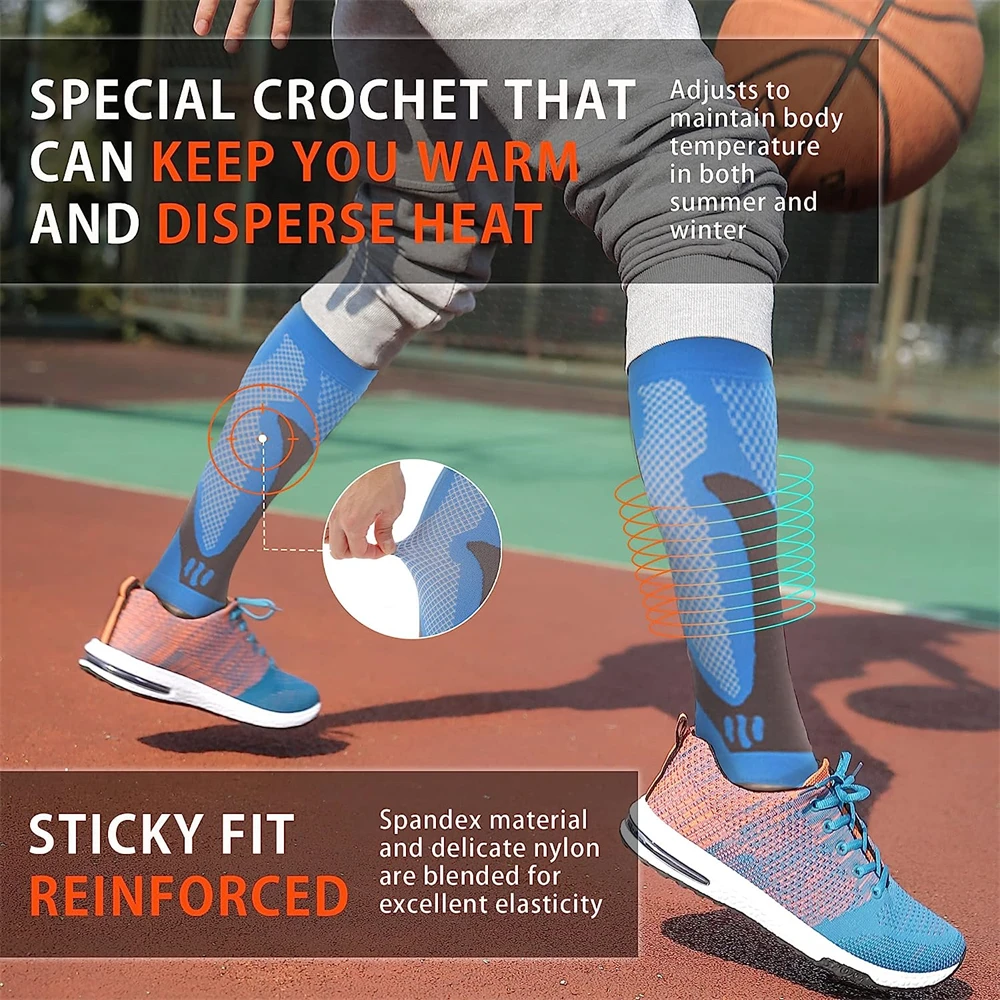 1Pair Calf Compression Sleeves - مراجعة Compression Sleeve Calf وسعره