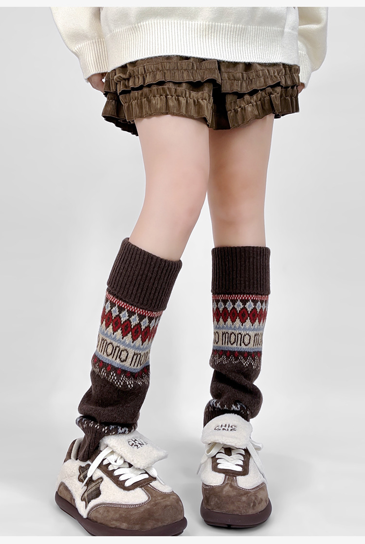 New Women's Knitted Leg Warmer - مراجعة Boot Sock Slouchy وسعره