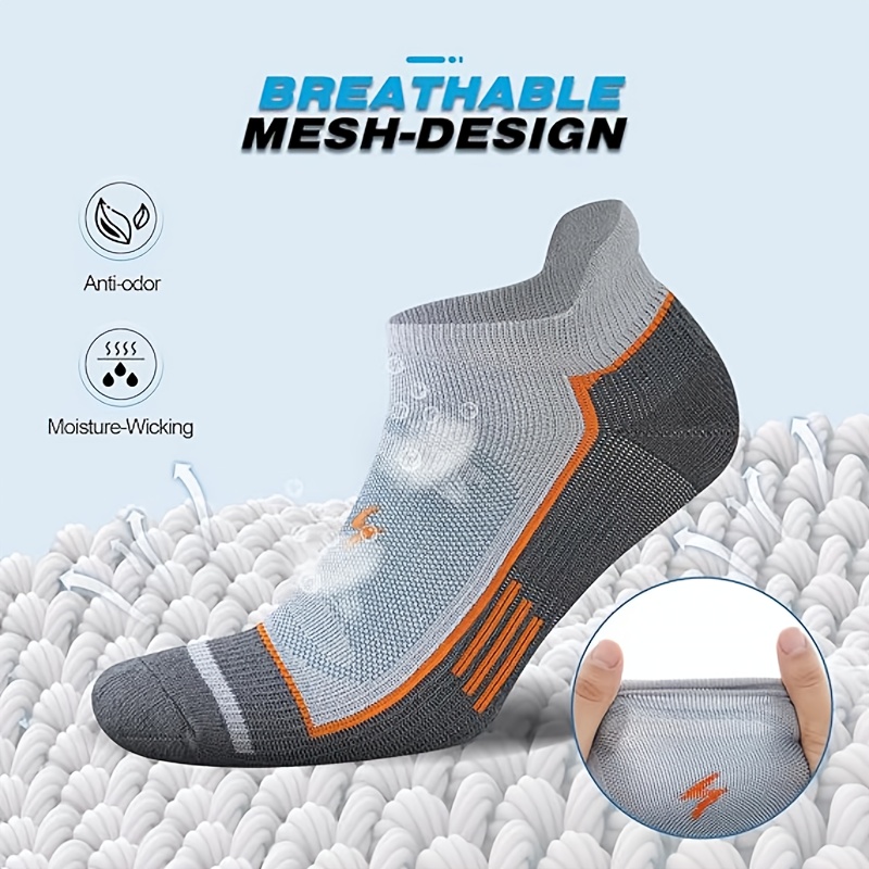 6 Pack Men's Athletic Socks Th - مراجعة Athletic Sock Cushion وسعره