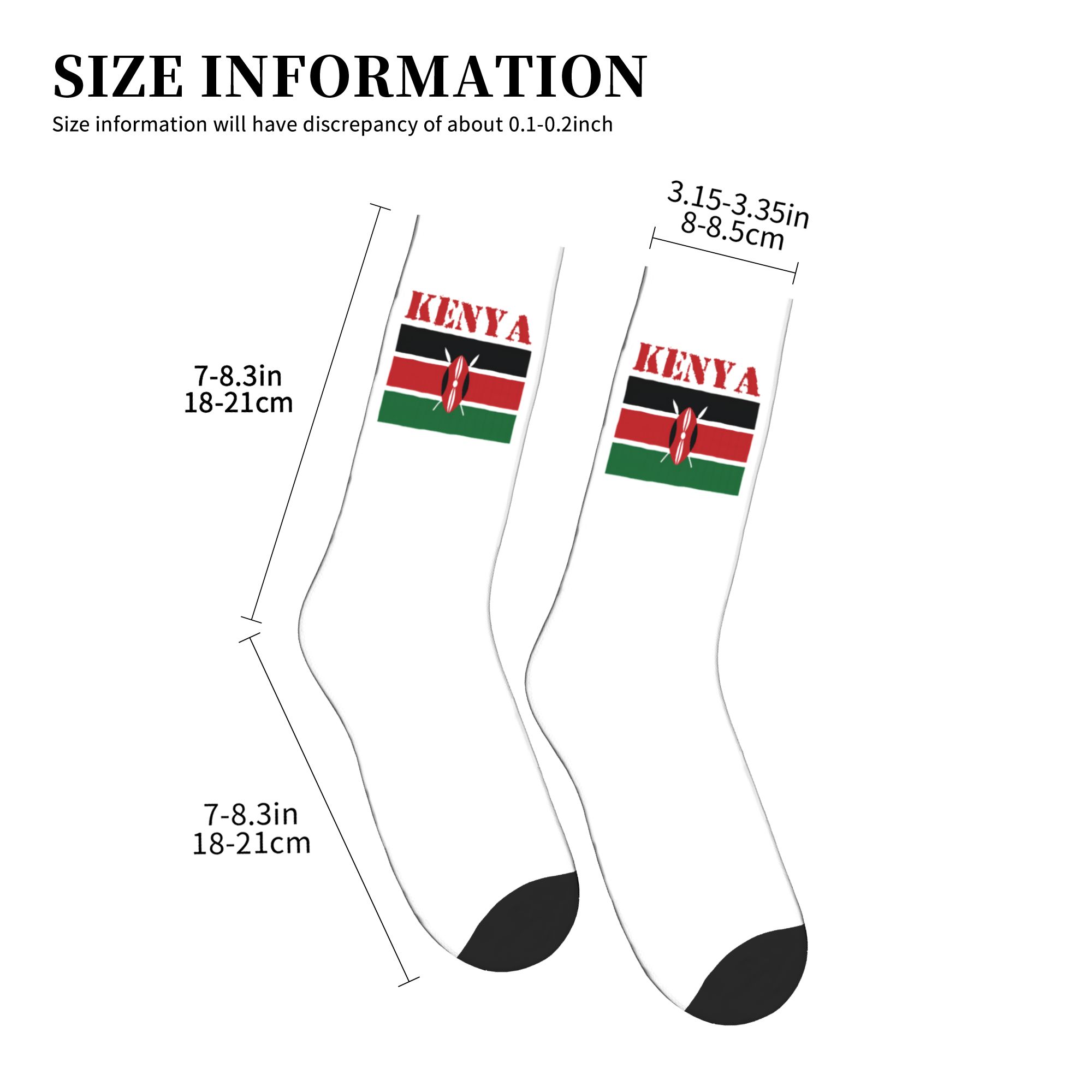 Kenya Flag Dress Socks Men's W - مراجعة Dress Sock Men وسعره