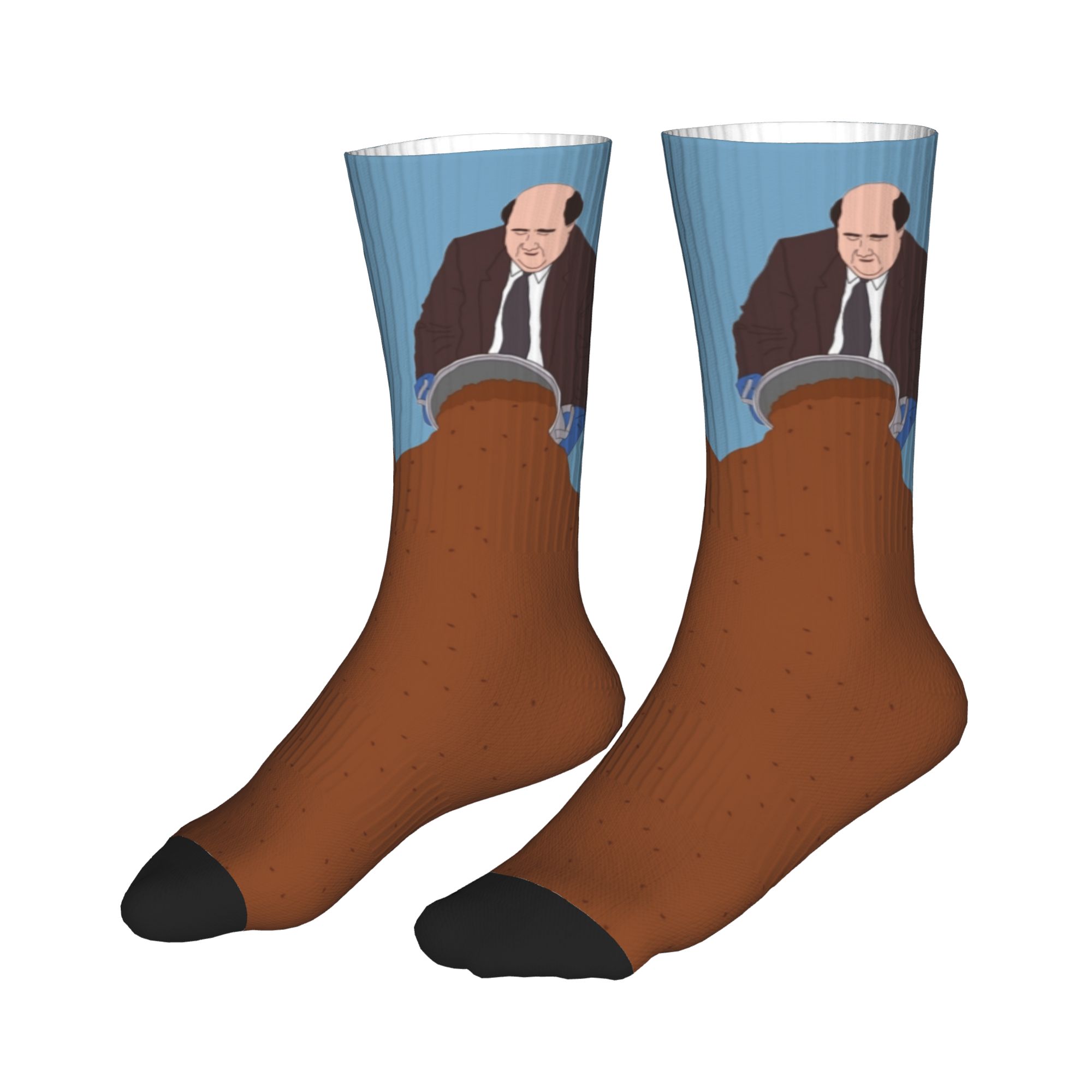 TV Show The Office Kevin's Fam - مراجعة Dress Sock Men وسعره