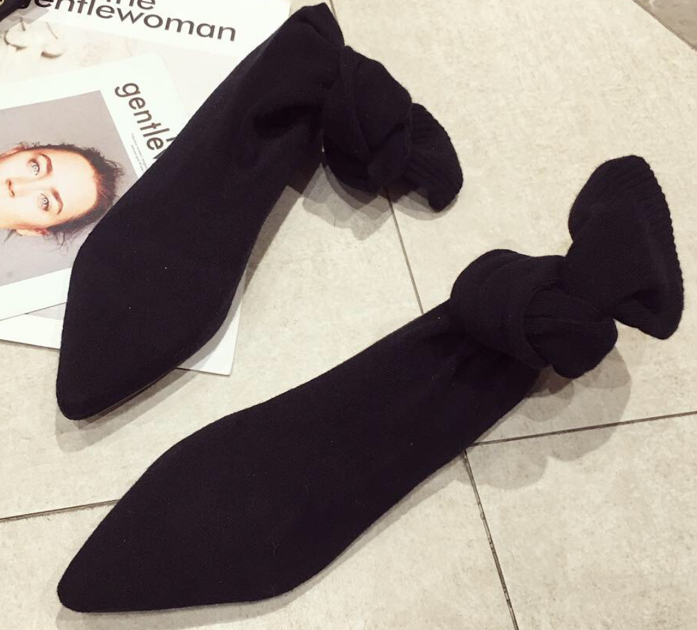 AIYKAZYSDL 2024 Autumn Kitten  - مراجعة Boot Sock Slouchy وسعره