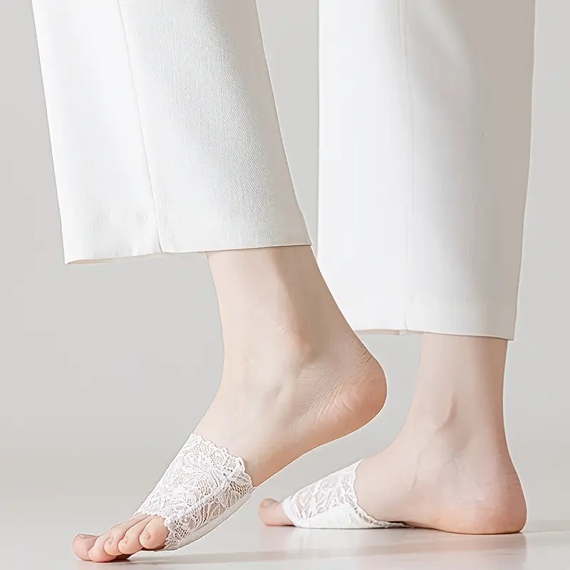1-10Pairs Women Lace Loafer So - مراجعة Invisibility Sock Loafer وسعره