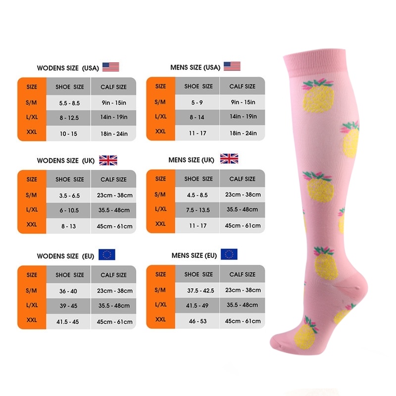 S-XXL 3 Pairs Free Shipping Nu - مراجعة Compression Sock Medical وسعره