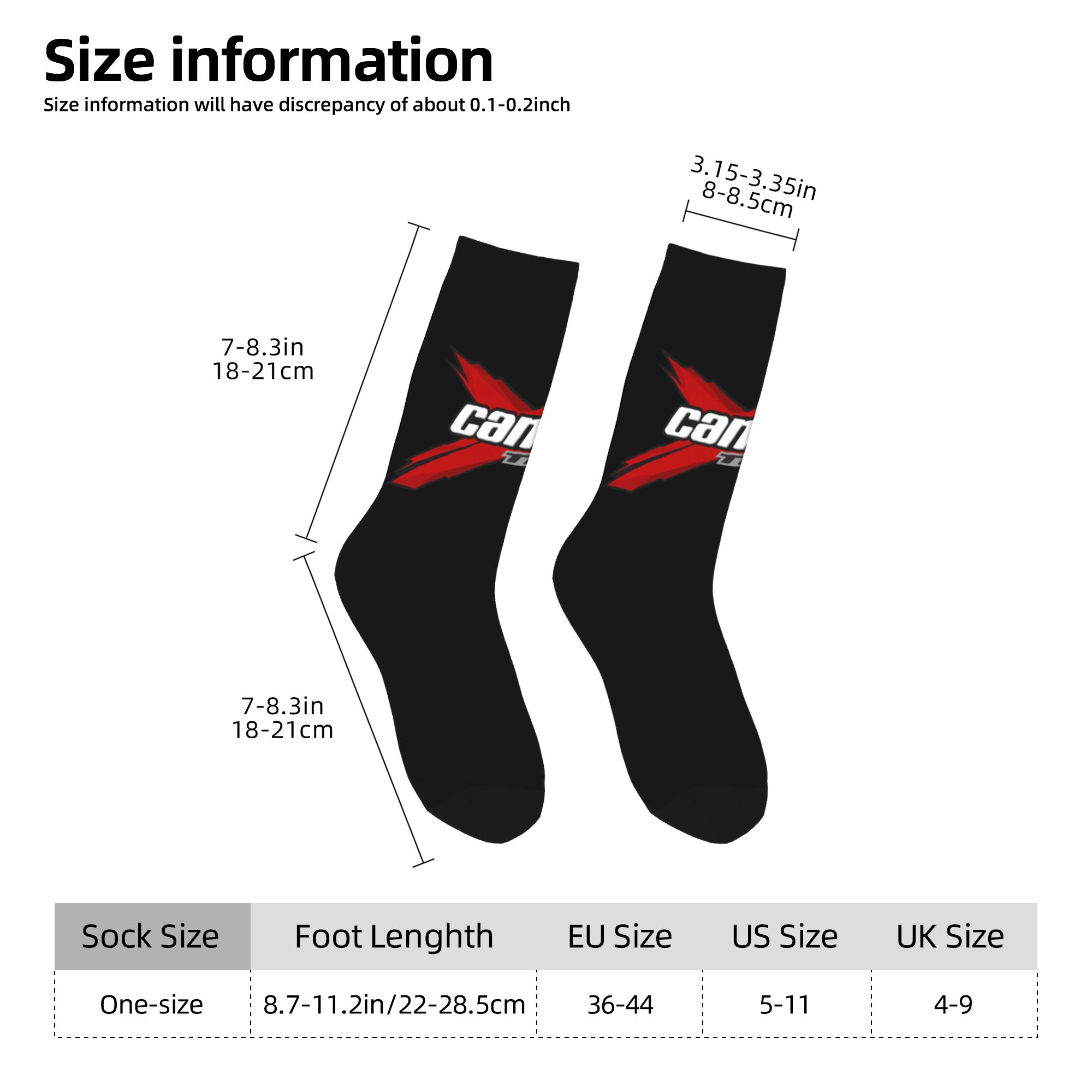 Custom Can-Am Mens Crew Socks  - مراجعة Dress Sock Men وسعره