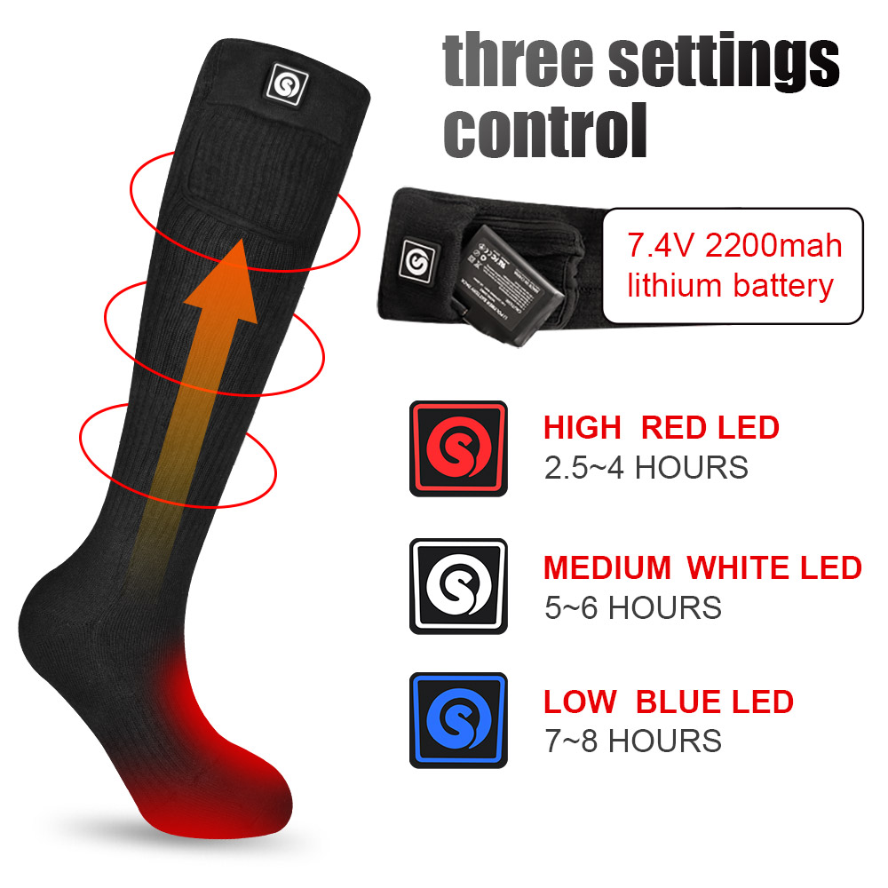 SAVIOR Heated Winter Thermal H - مراجعة Thermal Sock Winter وسعره