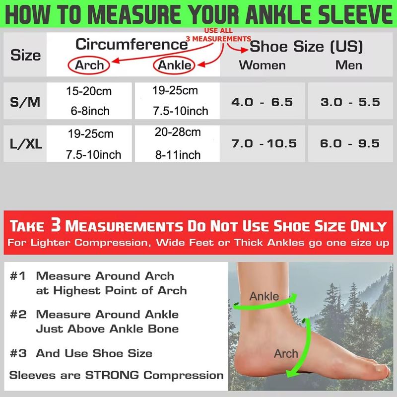 1Pair Sports Ankle Support Bra - مراجعة Compression Sleeve Calf وسعره